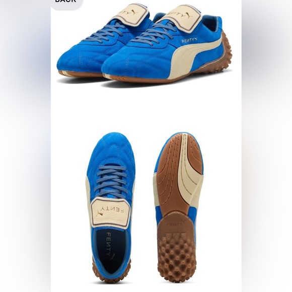 Puma Fenty Avanti LS Blue Cream Sneakers team Royal - Picture 7 of 14